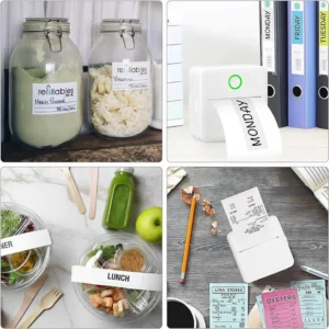 Mini Portable Thermal Printer Pocket Wireless BT Stickers Photo Label Memo Wrong Question Small Printing No Ink Print For Xiaomi - Image 3